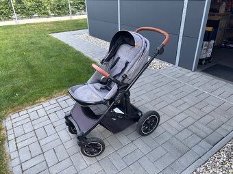 sportovní kočárek Bomimi Bastien Air 2019 Grey Melange - 3