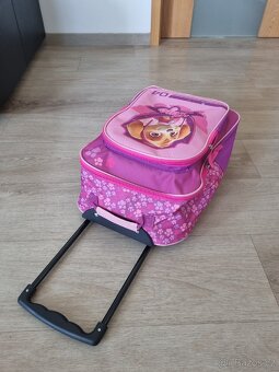 Dětský kufr na kolečkách Paw Patrol (Skye) – použitý - 3