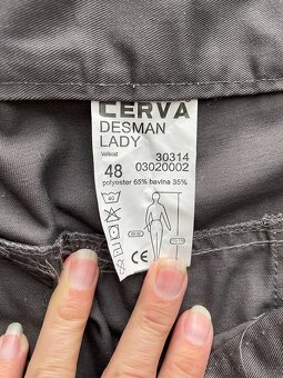 Dámské šedé monterky Červa desman lady v.48 nové - 3