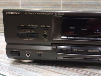 receiver Technics SA-GX390 - 3