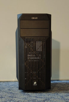 Corsair SPEC-02 Red Carbide Series s průhlednou bočnicí - 3