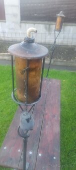 Petrolejove lampy, mosazné - 3