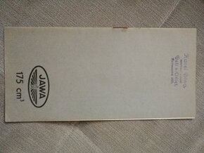 Jawa 175 předvál. Seznam náhradních dílů a Dodatek - 3