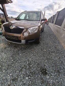 Kapota Škoda Yeti 2011 - 3