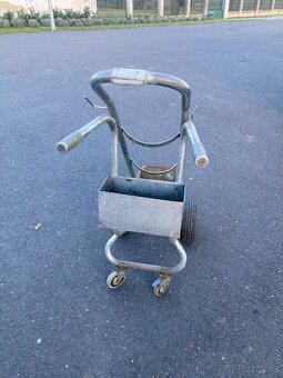 Rudl / vozík na plynové lahve - Nerez - 3