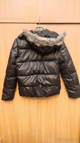 Černá péřová bunda - 3