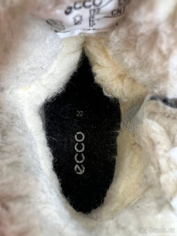 Dětské zimní boty ECCO gore-tex, velikost 22 - 3