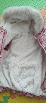 Dívčí zimní bunda vel.92 - 3