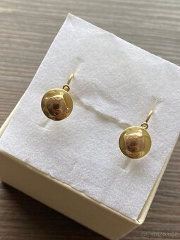 Zlaté dětské náušnice - 3