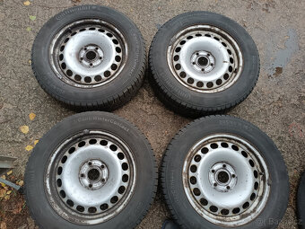 Alhambra / Sharan II - disky 6,5x16 et33 + zimní 205/60/16 - 3