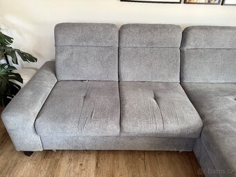 Rozkládací rohová sedací souprava - 3