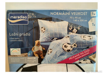 Ložní povlečení fotbalový míč Meradiso - nové - 3