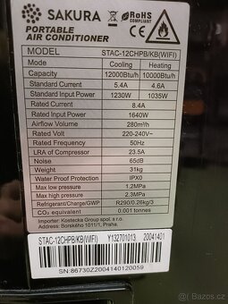 Mobilní klimatizace Sakura - 3