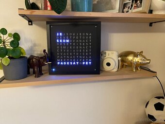 Slovní hodiny (word clock) - 3