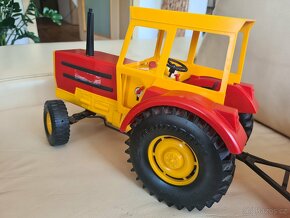 Stará hračka traktor Piko Anker - 3