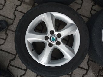 Alu litá kola Škoda Fabia II 15" originál Škoda - 3