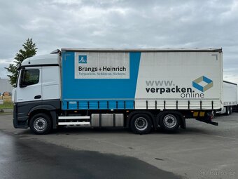 MB Actros 2542 L - 6x2 - Shrnovačka - Edscha + postranice - 3