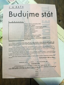 J.A. Baťa Budujeme Stát pro 40 000 000 lidí - 3