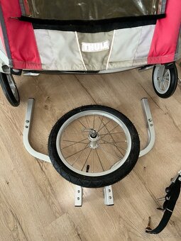 Dvoumístný vozík za kolo Thule Chariot Cougar - 3