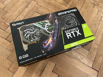 grafická karta Palit GeForce RTX 3070 GamingPro 8GB GDDR6 - 3