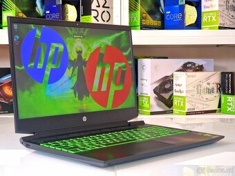 Herní notebook HP | Ryzen 4800H | GTX1660Ti 6GB | 16GB | SSD - 3