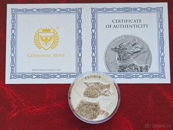 1 oz stříbrná mince Germania Fenrir 2022 - 3