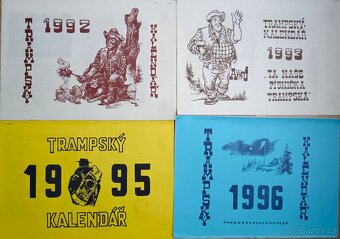 15 x Velký " Trampský kalendář " Tramping. - 3