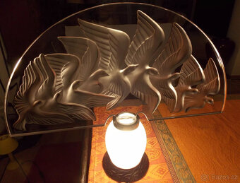 Křišťálová lampa Lalique - 3