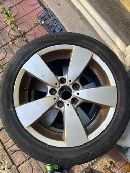Originální kola BMW 5x120 r17 Zimní gumy - 3