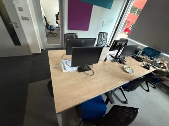 Velký kancelářský stůl 360×140cm značka Techo 1 - 3