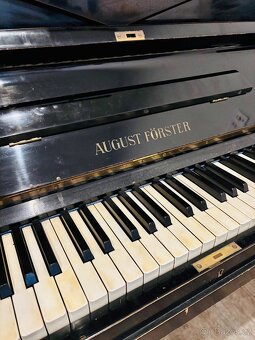 Prodám pianino August Förster - 3