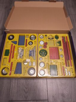 Stavebnice Merkur – velká sada 100 modelů, velmi dobrý stav - 3