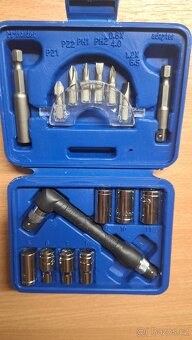 Úhlový šroubovák a sada bitů Powerfix - 3