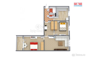 Prodej bytu 3+1, 84 m², Nejdek, ul. Jiráskova - 3