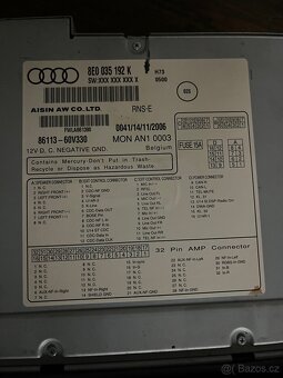 Audi Navigation Plus RNS‑E (8E0 035 192 K) - 3