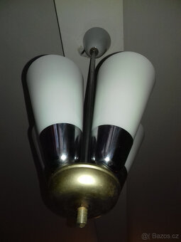 Velký lustr Art-Deco,perfektní stav - 3
