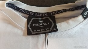Tričko Philipp Plein XL Bílé. - 3
