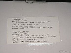 Laica Kojenecká váha PS3001 - 3