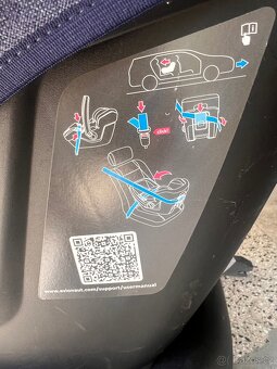 Deska pod sedačku isofix+ sedačka - 3