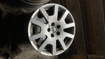 Alu disky r16 5x100 6.5J Spider Fabia 1 RS - 3