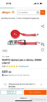 Upínací popruhy Würth - 3