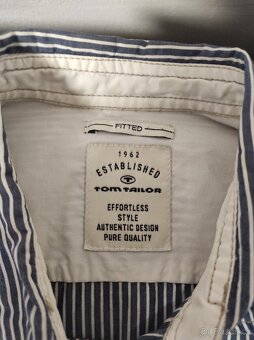 Pánská košile Tom Tailor (L/XL)- dlouhý rukáv. - 3