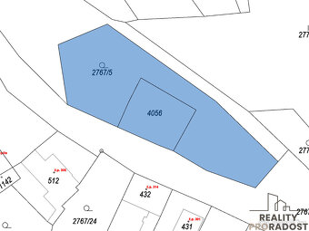 Prodej stavebního pozemku v Radějově - 3