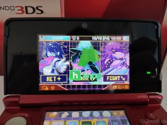 Nintendo 3DS Flare Red + homebrew hack a 64GB karta - 3