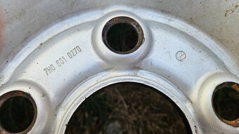 Plechové disky originál VW 16” 6,5x16 5x120 - 3