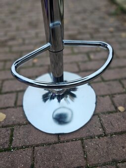 Barová židle 2ks, bez područky, šedá - 3