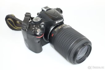 Nikon D5100 + 55-200 VR | 2× baterie, nabíječka, SD karta - 3