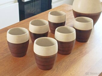 VINTAGE KERAMICKÁ NÁPOJOVÁ SOUPRAVA BRUSEL DITMAR URBACH - 3