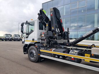 IVECO EUROCARGO 180E28 RUKA HIAB 158 + NOSIČ KONTEJNERU 10T - 3