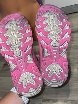 Dívčí růžové sandále - 3